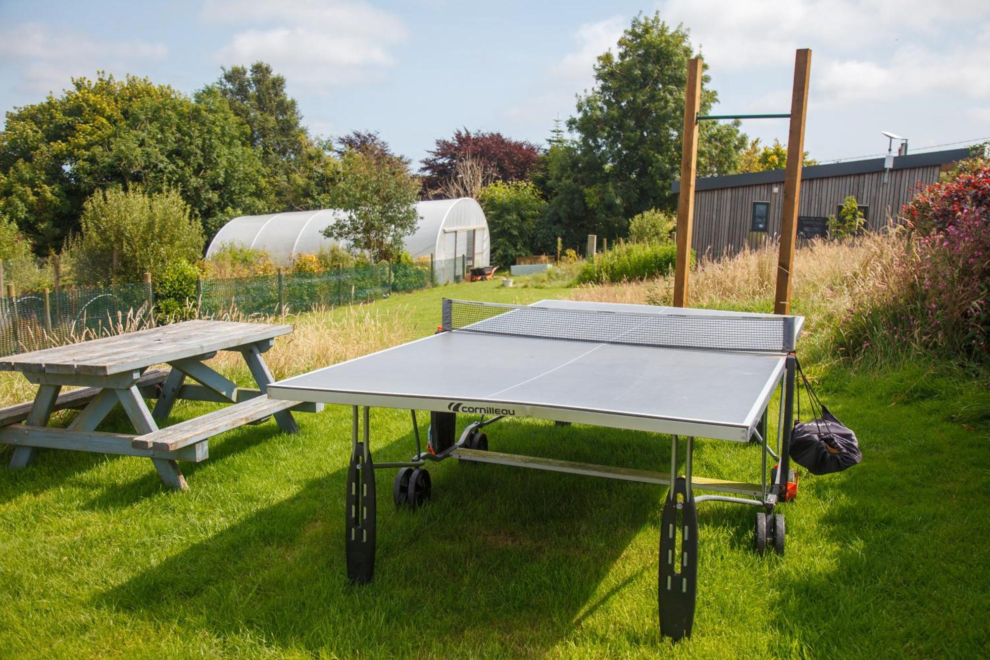 Luxury Glamping Cabin With Outdoor Bath On Cornish Flower Farm Truro Bagian luar foto